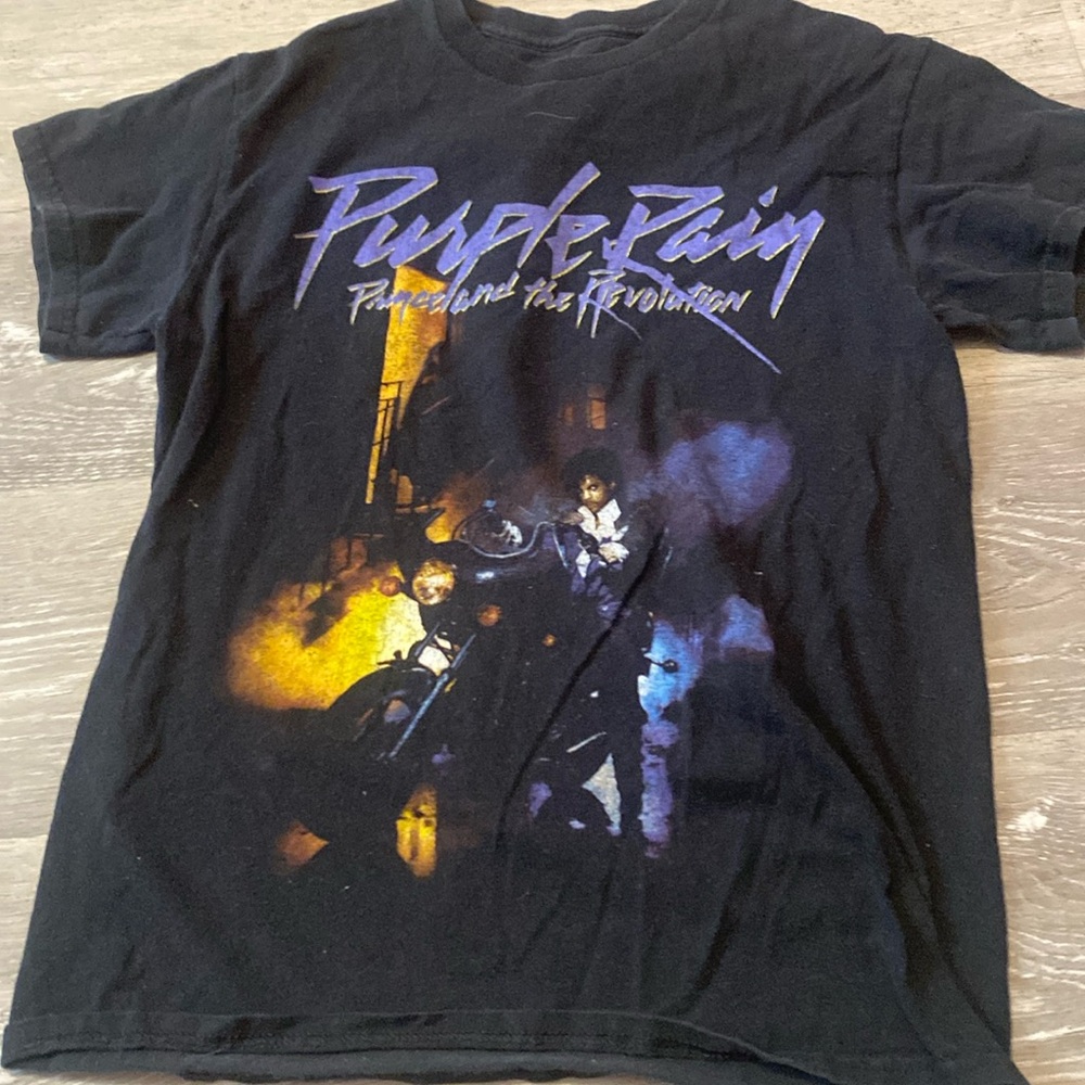 Purple Rain short t-shirt
